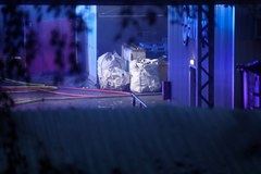 Pożar hali z elektroodpadami w Gliwicach