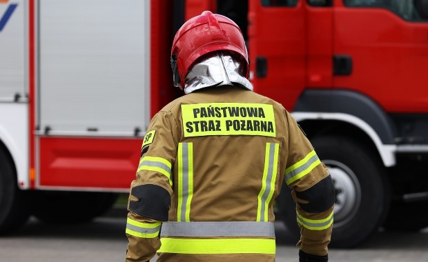 Pożar hali zakładów mięsnych w Sokołowie Podlaskim