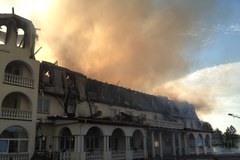 Pożar hotelu w Nadarzynie