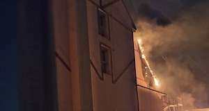 Pożar hotelu w Opolskiem. Ewakuacja prawie stu osób