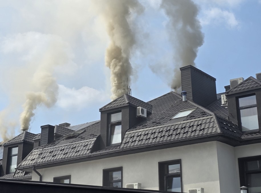 Pożar hotelu w Starachowicach /Gorąca Linia RMF FM