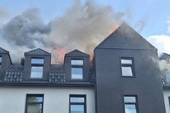 Pożar hotelu w Starachowicach