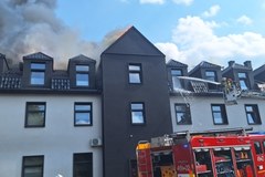 Pożar hotelu w Starachowicach