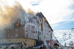 Pożar hotelu w Turcji