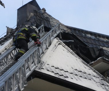 Pożar hotelu w Zakopanem. Spłonęły pokoje na poddaszu