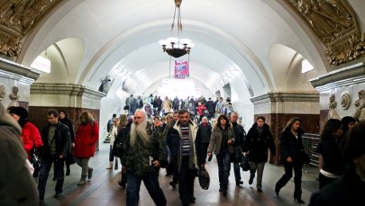 Pożar i panika w metrze w Moskwie. Jest wielu poszkodowanych  