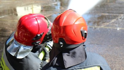 Pożar kamienicy w centrum Katowic. W ogniu stanęły dach i poddasze