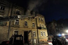 Pożar kamienicy w Przemyślu. 1 osoba nie żyje