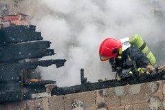 Pożar karczmy w Sadach Dolnych 