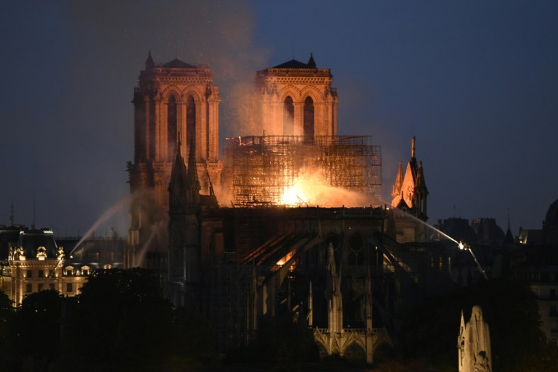 Pożar katedry Notre Dame /BERTRAND GUAY /AFP