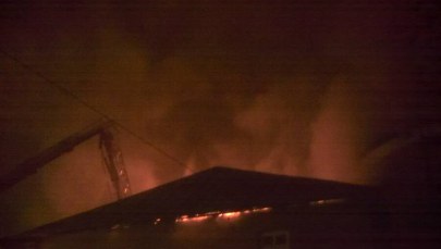 Pożar klasztoru Bernardynów w Alwerni