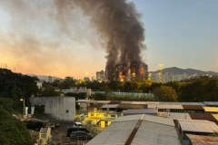 Pożar kompleksu wieżowców w Hongkongu