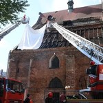 Pożar kościoła św. Piotra i Pawła w Gdańsku. Dulkiewicz zapowiada pomoc finansową
