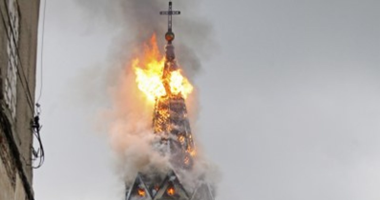 Pożar kościoła w Białymstoku