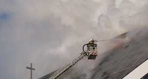 Pożar kościoła w Lublinie. Nadzór budowlany nie ma dobrych wieści