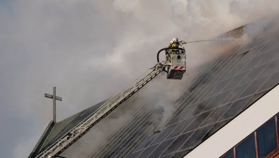Pożar kościoła w Lublinie. Nadzór budowlany nie ma dobrych wieści