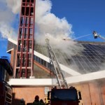 Pożar kościoła w Lublinie opanowany. Niezwykła postawa proboszcza