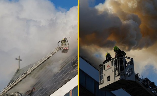 Pożar kościoła w Lublinie. Parafia przekazała nowe informacje