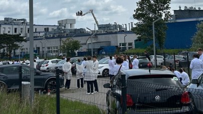 Pożar laboratorium. Zarządzono ewakuację