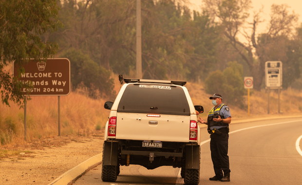 Pożar lasu pod Perth. W mieście obowiązuje lockdown 