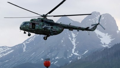 Pożar lasu w Tatrach na Słowacji. Ewakuowano turystów