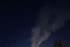 Pożar Lidla w Kielcach. Zawalił się dach