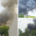 Pożar magazynu w porcie w Szczecinie. Strażacy opanowali ogień