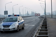 Pożar Mostu Łazienkowskiego ugaszony