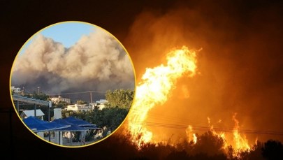 Pożar na Krecie wymknął się spod kontroli. Co z polskimi turystami? 