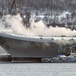 Pożar na lotniskowcu Admirał Kuzniecow. 10 osób poszkodowanych