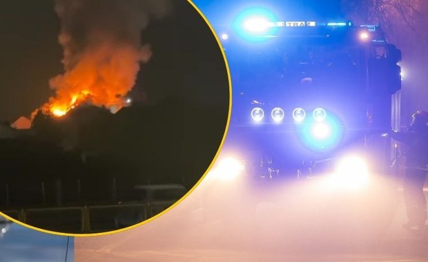 Pożar na Podlasiu. W płomieniach stanął hotel