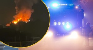 Pożar na Podlasiu. W płomieniach stanął hotel