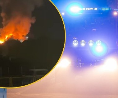 Pożar na Podlasiu. W płomieniach stanął hotel