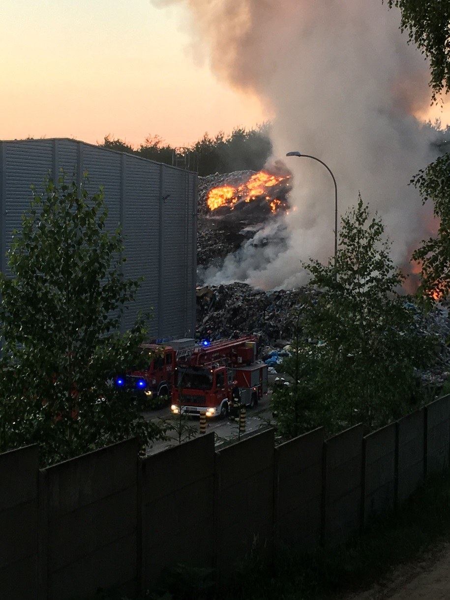 Pożar na Podlasiu /Gorąca Linia RMF FM