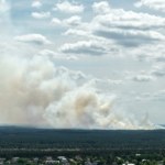 Pożar na poligonie w Toruniu. W akcji kilkudziesięciu strażaków i samoloty gaśnicze