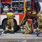 Pożar na Uniwersytecie Warszawskim. Ewakuacja 200 osób