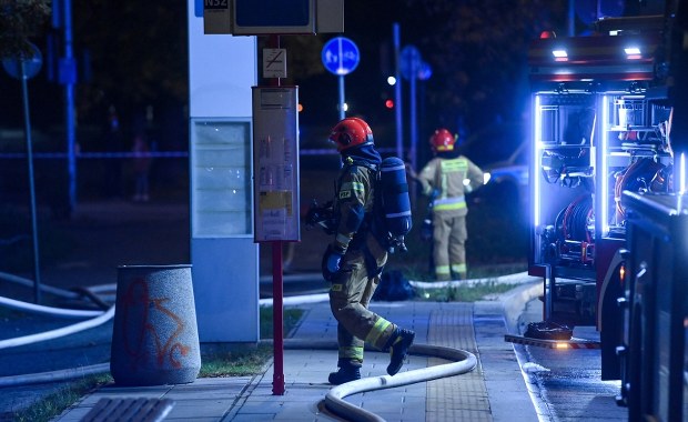 Pożar na warszawskiej Ochocie. Świadkowie informują o wybuchu