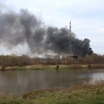 Pożar nielegalnego składowiska chemikaliów w Kędzierzynie-Koźlu ugaszony