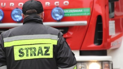 Pożar nieużytków w Zachodniopomorskiem. Dwoje nastolatków ciężko poparzonych