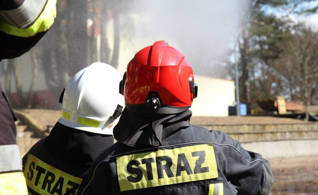 Pożar pałacu w Sieroszowicach. Zawaliła się część dachu