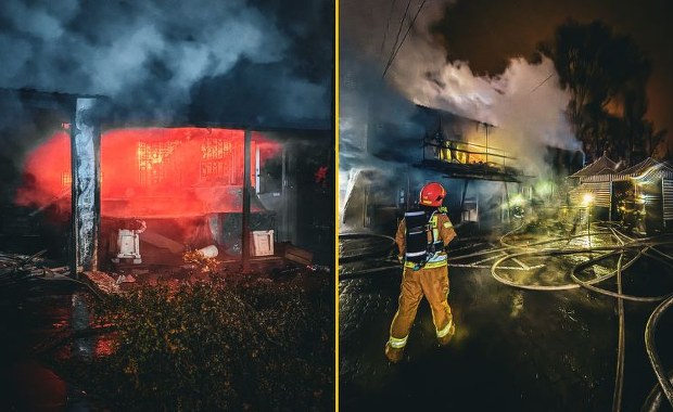 Pożar pawilonu handlowego w Warszawie. Nowe informacje