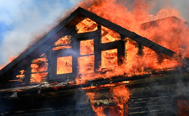 Pożar pensjonatu w Białce Tatrzańskiej