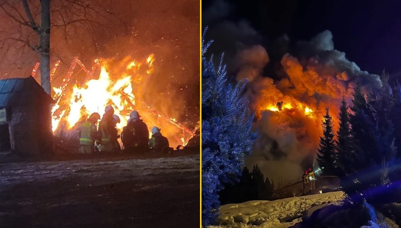 Pożar podczas wesela w Targanicach: Prokuratura wyklucza podpalenie /Gorąca Linia RMF FM