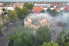 Pożar przychodni w Białogardzie. Galeria