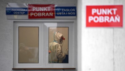 Pożar punktu pobrań do testów na Covid-19. Policja prosi o pomoc