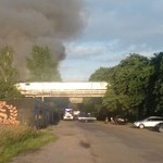 Pożar pustostanu w Głogowie. Siedem zastępów straży pożarnej w akcji