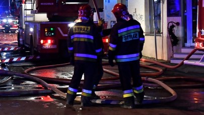 Pożar pustostanu w Śremie. Znaleziono zwęglone zwłoki