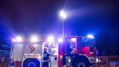 Pożar restauracji koło Gorzowa Wlkp. Ogień pojawił się na poddaszu