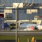 Pożar samolotu na lotnisku w Miami. "Myślałam, że umrę"