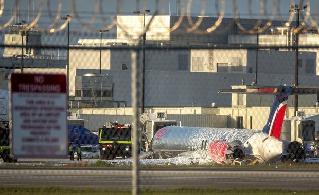 Pożar samolotu na lotnisku w Miami. "Myślałam, że umrę"